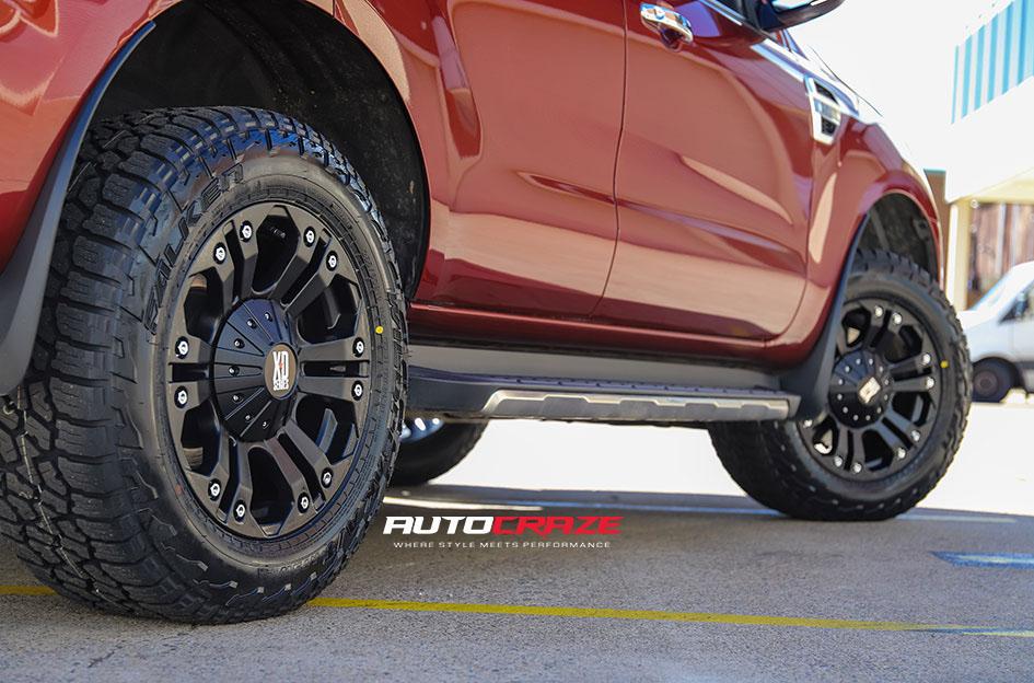 FORD EVEREST MONSTER XD MATTE BLACK